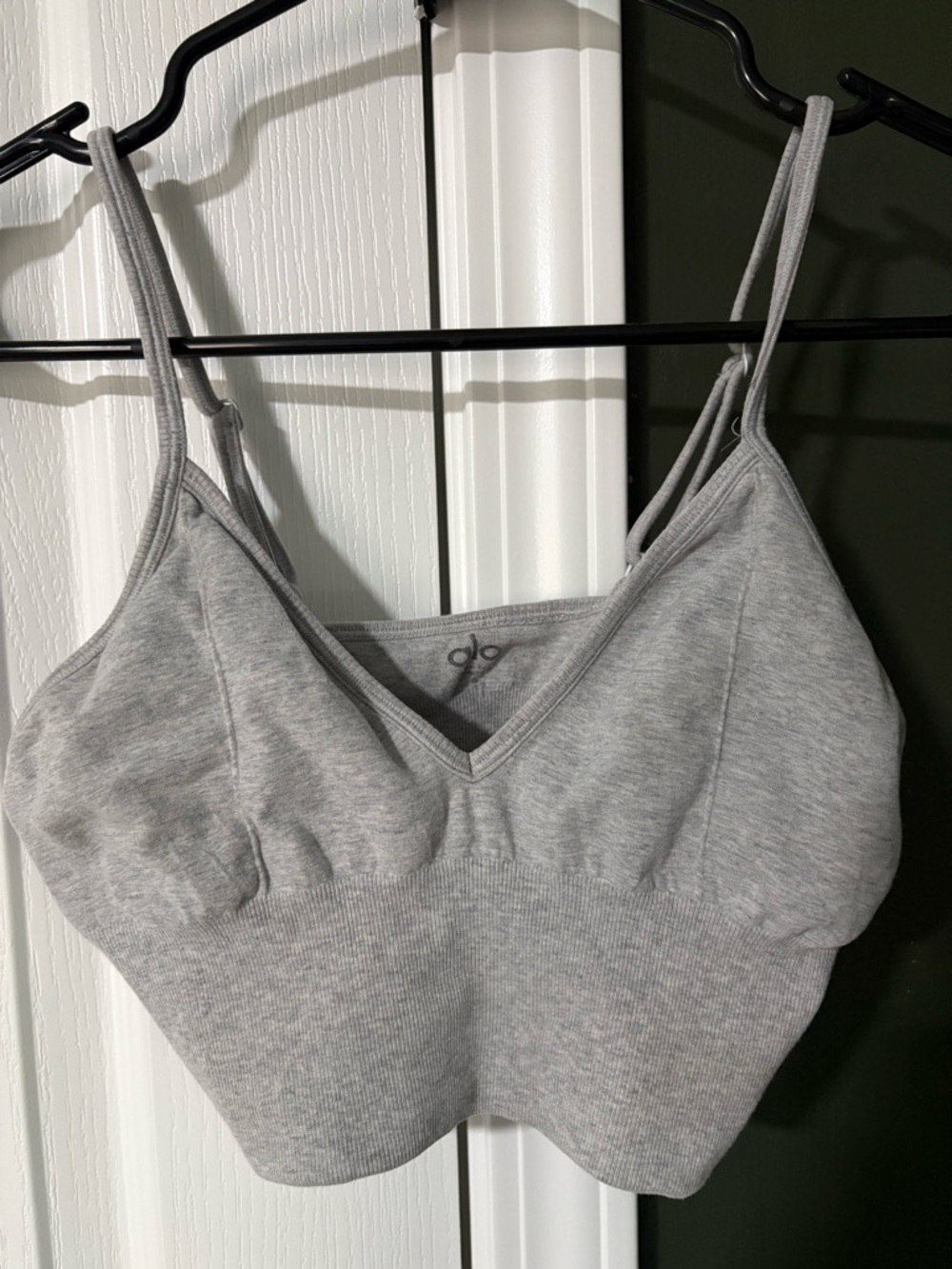 Alo Yoga Grey Small Sports Bra